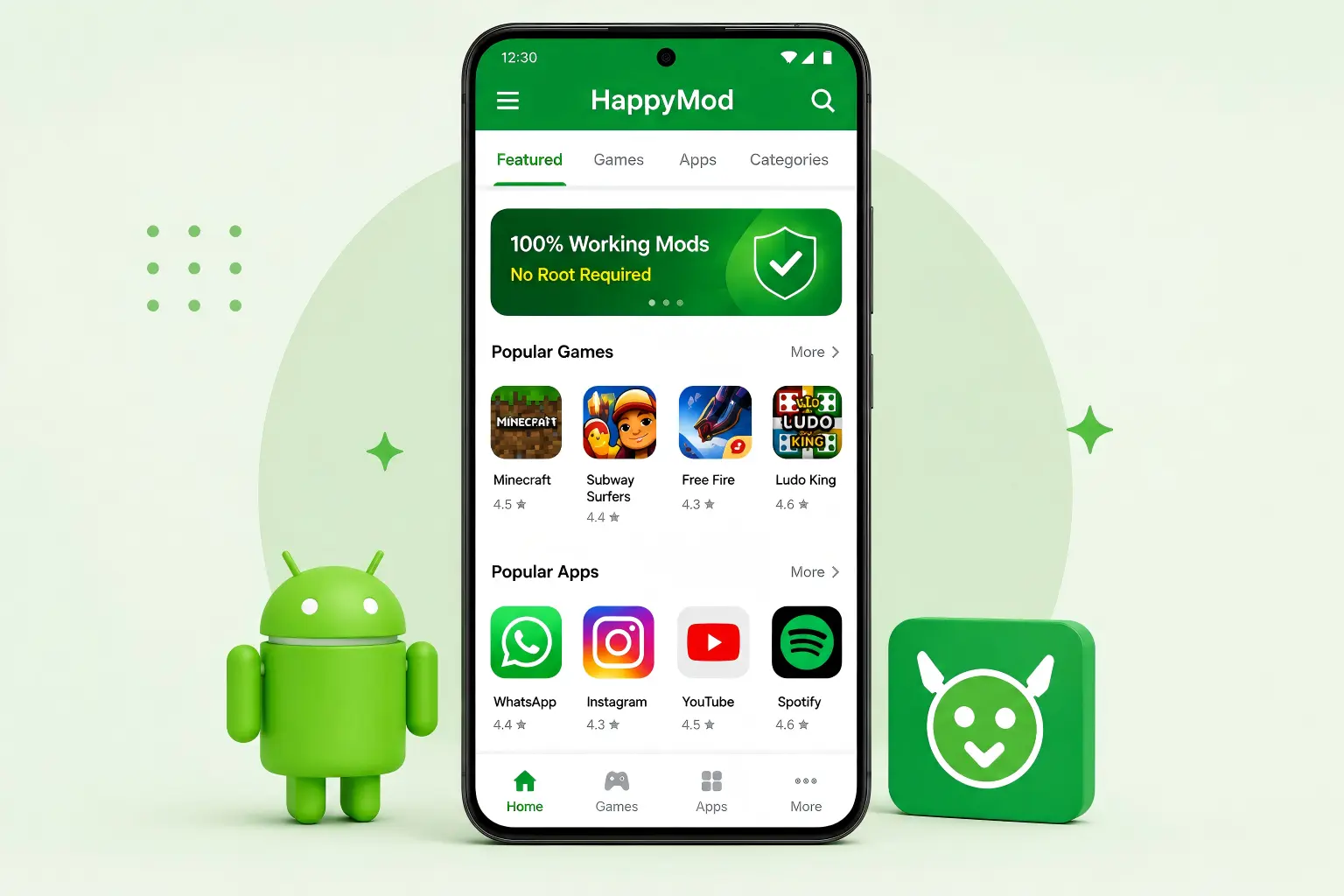 HappyMod APK Android preview